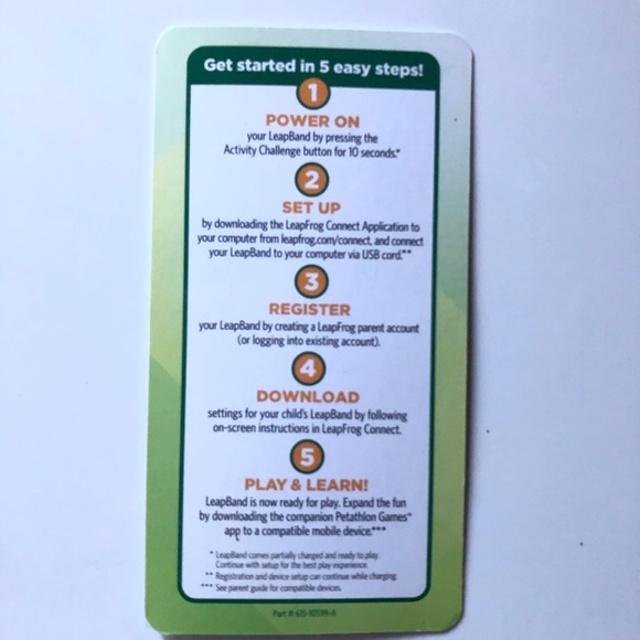 Leap Frog Leap Band⌚️ - Picture 11 of 16